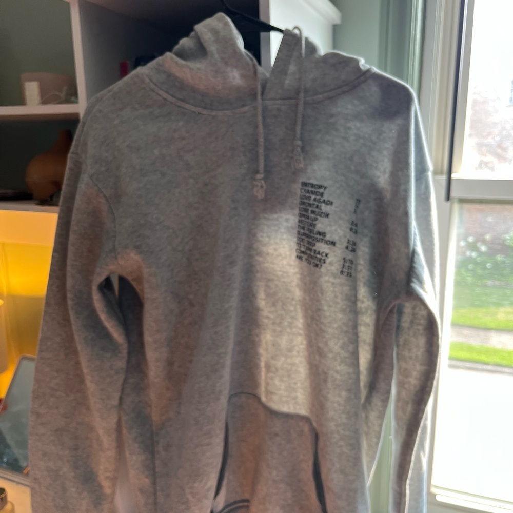 Gray Hoodie with Daniel Caesar Album